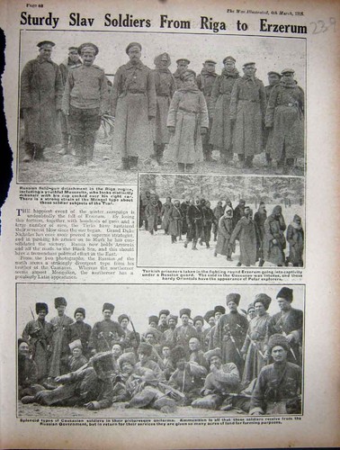 Original old antique print - old,