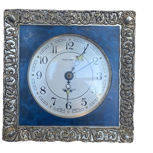 Vintage clock wehrle boudoir - vintage,