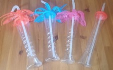 4 slush puppy style cups/party cups holds 350ml