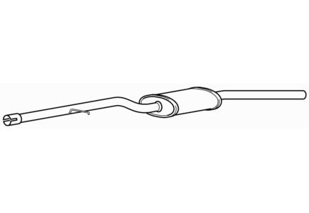 Quality centre exhaust middle - centre,
