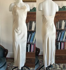 Vintage 1930s Cream 100% Silk
