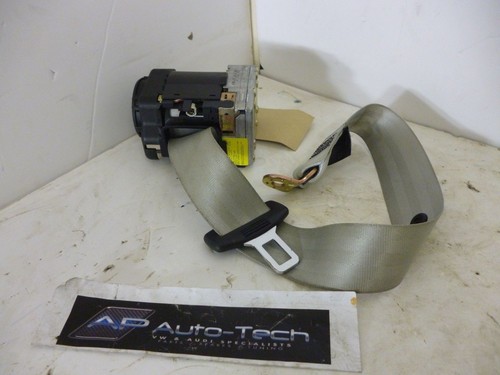 Seat belt rear - seat, silver