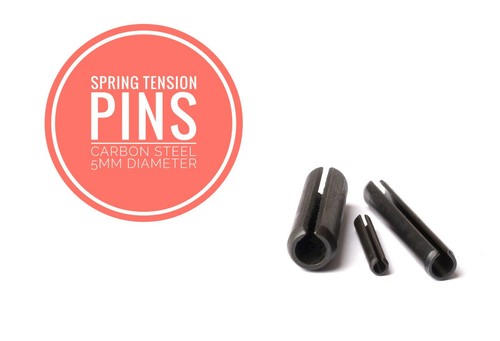 Slotted spring tension pins - spring,
