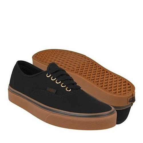 Vans authentic black rubber - vans,