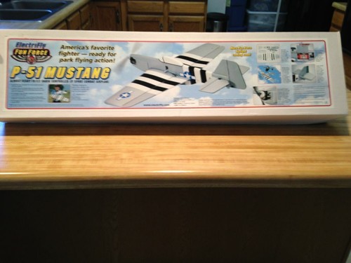 Electrifly mustang rc - p-51,