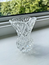 Vintage sawtooth lead crystal