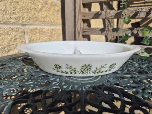Vintage glasbake usa divided - vintage,