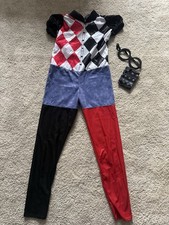 Harley Quinn Rubies Halloween Costume Size Large Kids 