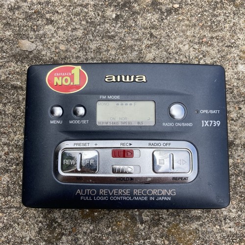 Aiwa jx739 stereo radio - hs-jx739,