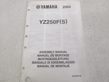 YAMAHA YZ 250 F 2004 YZF