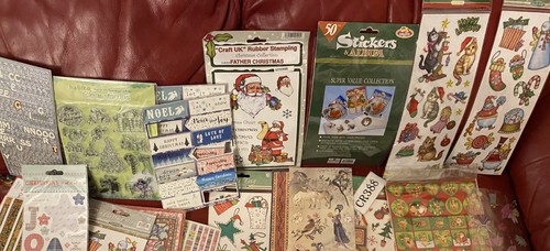 Christmas cardmaking job lot