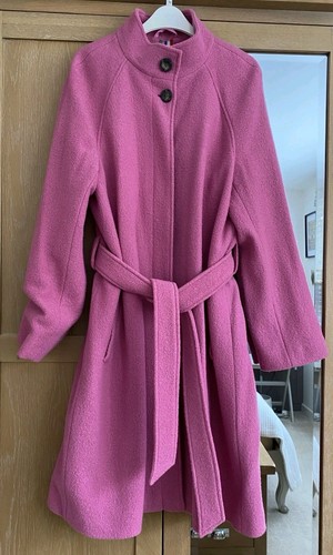 Women boden pink wool - boden, coat