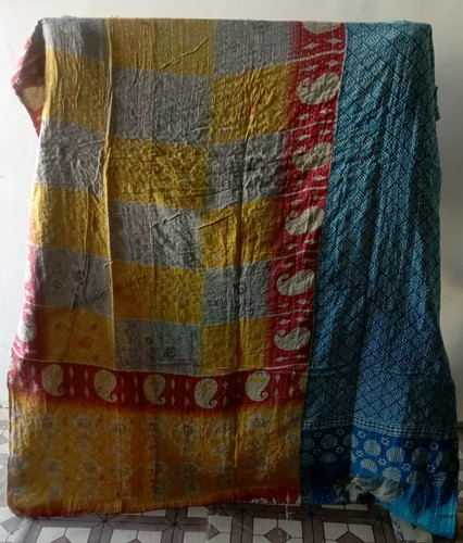 Decorative kantha quilt - decorative,
