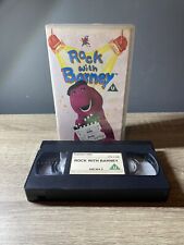 Rock With Barney (1996, U) PAL VHS Video Tape - Polygram Video - Children Kids