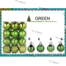 24pcs 3cm Christmas Decor