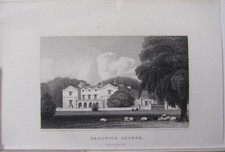 c1830 ANTIQUE PRINT ~ HARDWICK