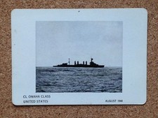 Misc - US Navy Aircraft Ships 1944 Single Boat Shape Recognition Cards - Various