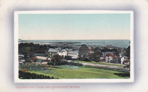 Colwyn bay from pwllycrochan - colwyn, bay.