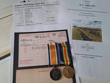 WW1 Pair, War & Victory Medal