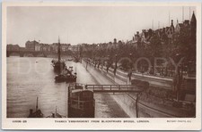 RPPC Vintage Postcard Thames