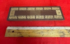 Cribbage board made from wood