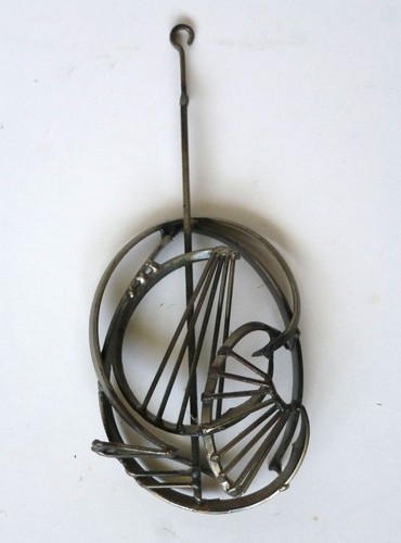 Welded steel wall sculpture - welded,
