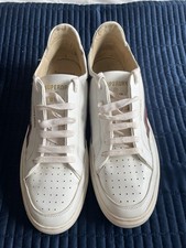 Men’s White And Burgundy