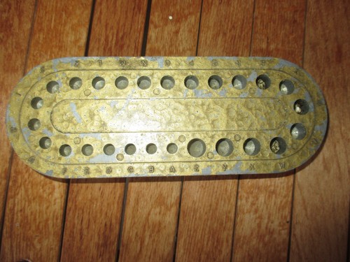 Vintage drill bit stand - ,