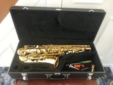 Earlham Alto Saxophone –  With Case, Neck & Mouthpiece