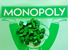 Monopoly Deluxe Green Wooden