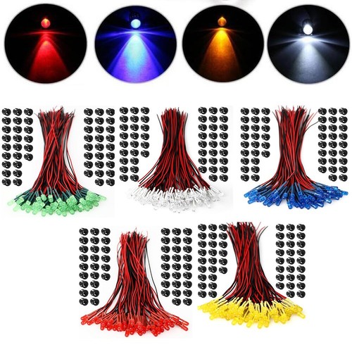 Pack 5mm 12v led - lamps, with