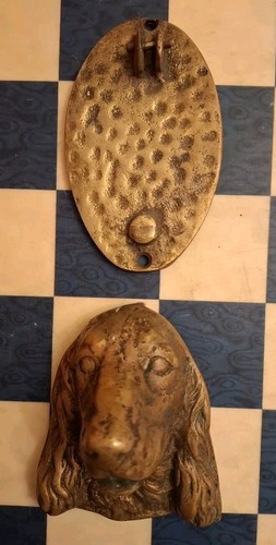 Vintage cocker spaniel brass - vintage,