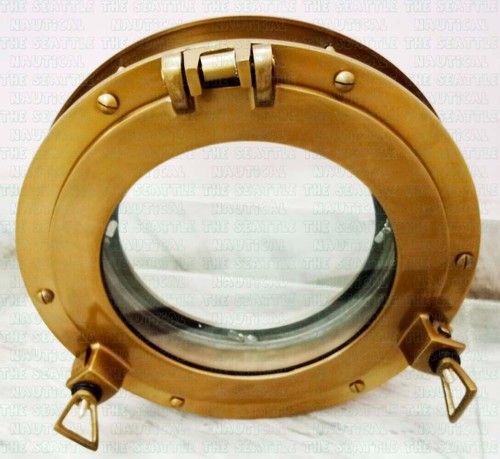 Antique brass window - antique,