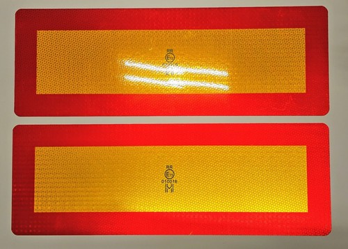 Rear marker plates for - , hgv