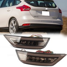 2x Smoked LED Rear Bumper