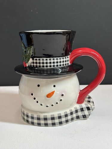 Spode snowman top hat novelty - spode,