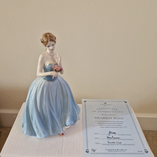 Coalport dearest rose ltd - coalport, 'dearest