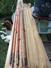 Hardy Salmon Spinning rod. The Murdoch owned By Sir Tommy Sopwith. 