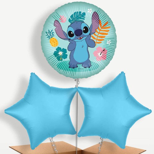 Stitch balloon bunch inflated - bunch,