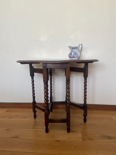 Edwardian drop leaf - leaf, side