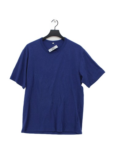 Muji men shirt - blue, 100%