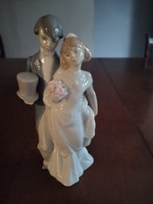 Lladro Figurine, Bride and Groom ,Wedding Couple, #6164