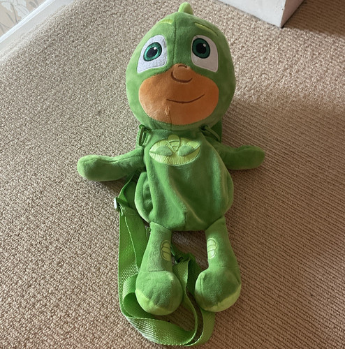 Masks gekko green plush - masks,