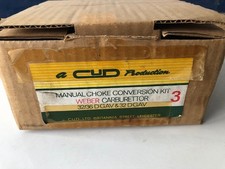 C.U.D. Ltd - WEBER Carb MANUAL