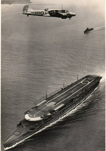 Rppc photo avro - rppc, plane