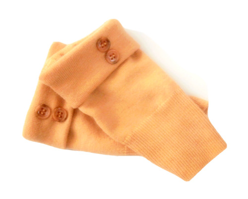 Fingerless gloves orange - orange, 100%