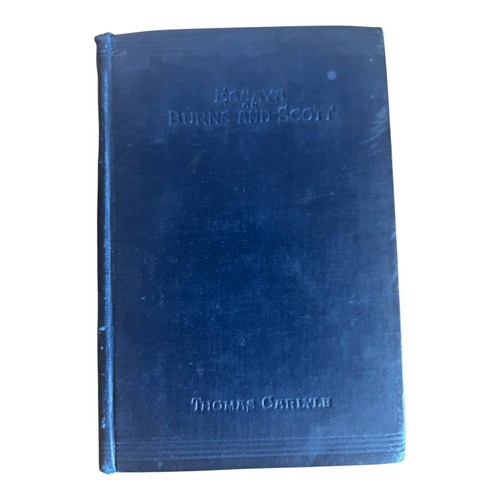 1892 essays burns - 1892, on