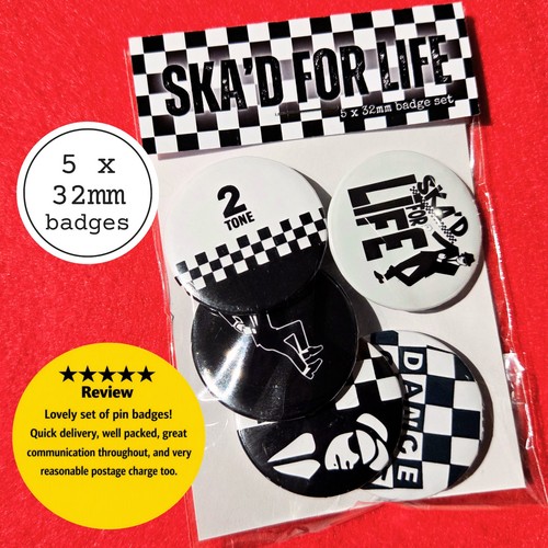 Tone ska set - ska, badges