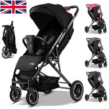 Lightweight Baby Stroller Pram Foldable Compact Travel Buggy Pushchair Folding