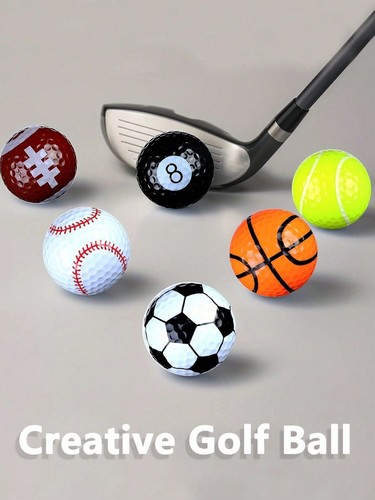 Pack novelty golf balls - golf,